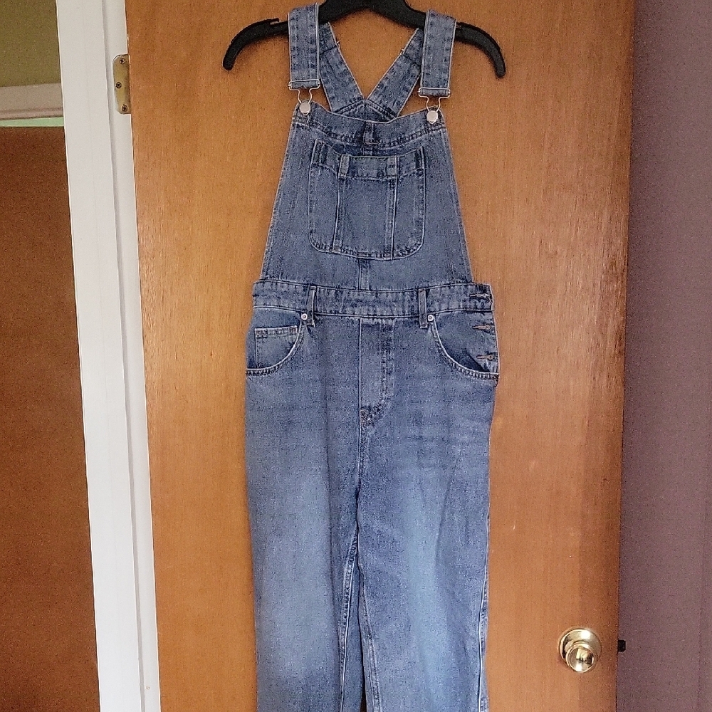H&M Blue Denim Overalls